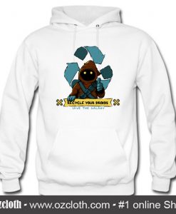 Earth Day Is Coming Recycle Your Droid Hoodie (Oztmu)