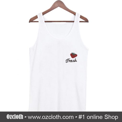 Fresh Strawberry Tank Top (Oztmu)