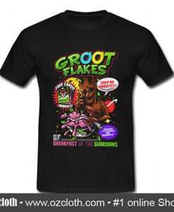 Groot Flakes Guardian Galaxy T Shirt (Oztmu)