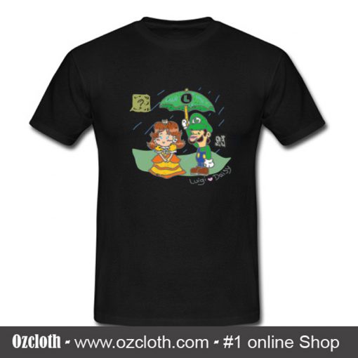 Luigi x Princess Daisy T Shirt (Oztmu)
