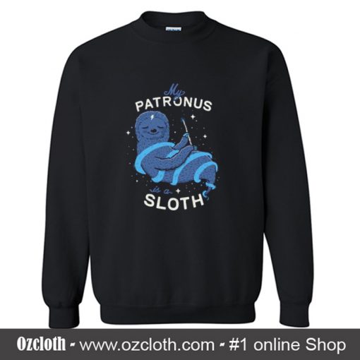 My Patronus is a Sloth Sweatshirt (Oztmu)