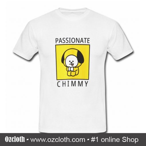 Passionate Chimmy Bt21 Uniqlo T Shirt (Oztmu)
