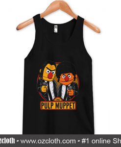 Pulp Muppet Tee Parody Pulp Fiction Tank Top (Oztmu)