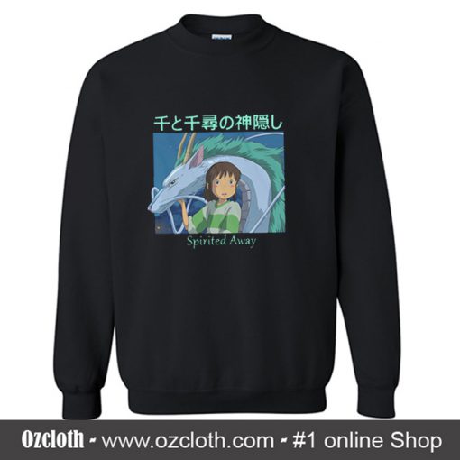 Spirited Away Haku And Chihiro Sweatshirt (Oztmu)