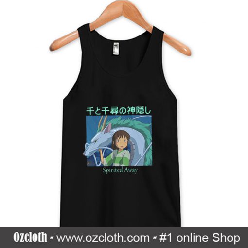 Spirited Away Haku And Chihiro Tank Top (Oztmu)