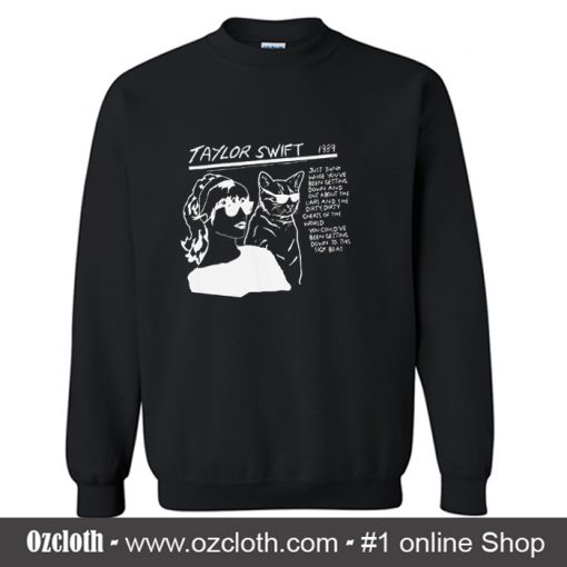 Taylor Swift Sonic Youth Style Sweatshirt (Oztmu)