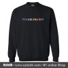 Troublemaker Font Colour Sweatshirt (Oztmu)