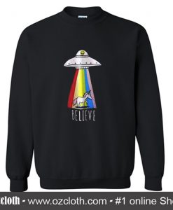 Ufo Believe Sweatshirt (Oztmu)