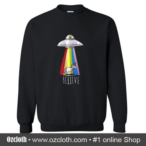 Ufo Believe Sweatshirt (Oztmu)