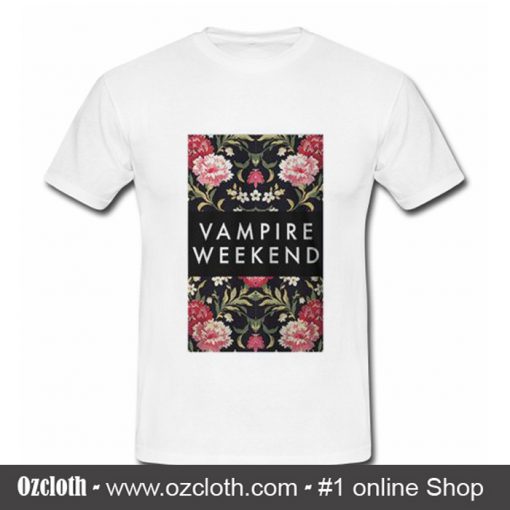 Vampire Weekend Roses T Shirt (Oztmu)