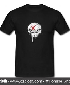 X Red Crewneck T Shirt (Oztmu)