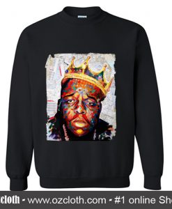 Biggie Map Style Sweatshirt (Oztmu)