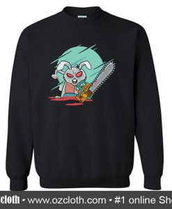 Crazy Easter Bunny Sweatshirt (Oztmu)