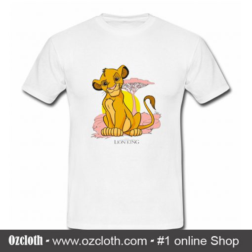 Disney Lion King Simba Pastel T Shirt (Oztmu)