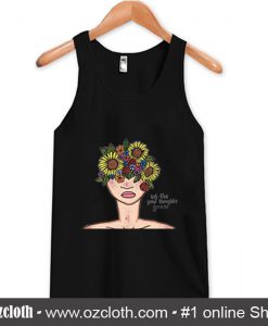 Let The Good Thoughts Grow Tank Top (Oztmu)