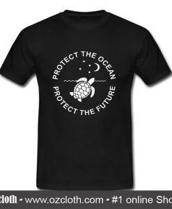 Protect the Ocean Turtles T Shirt (Oztmu)