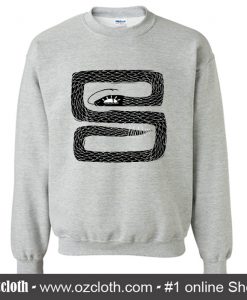 Snake Front Sweatshirt (Oztmu)