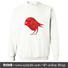 Vogel In Rot Sweatshirt (Oztmu)