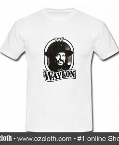 Waylon Jennings 79 Tour T Shirt (Oztmu)