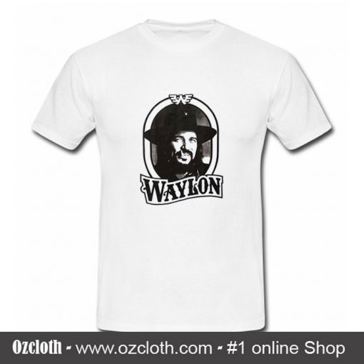 Waylon Jennings 79 Tour T Shirt (Oztmu)