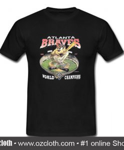 1993 Atlanta Braves Taz T Shirt (Oztmu)