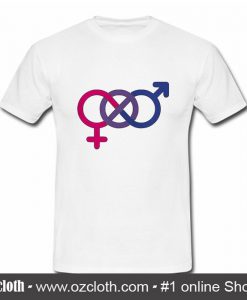 Bisexual Pride T Shirt (Oztmu)