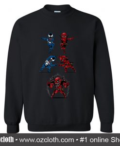 Deadpool And Venom Fusion Sweatshirt (Oztmu)