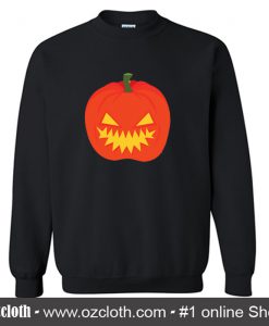 Halloween Pumpkin Faces Sweatshirt (Oztmu)