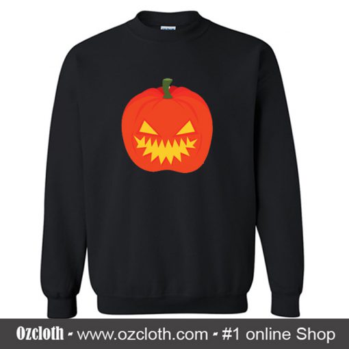 Halloween Pumpkin Faces Sweatshirt (Oztmu)