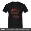 Halloween Witches Font T Shirt (Oztmu)