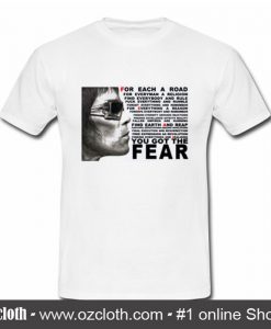 Ian Brown FEAR T Shirt (Oztmu)