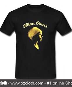 Ilhan Omar In Buttercup And Cream On T Shirt (Oztmu)