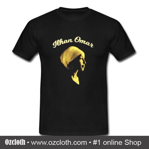 Ilhan Omar In Buttercup And Cream On T Shirt (Oztmu)