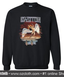 Led Zeppelin Swan Song 1973 Tour Sweatshirt (Oztmu)