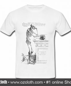 Men Skeleton T Shirt (Oztmu)