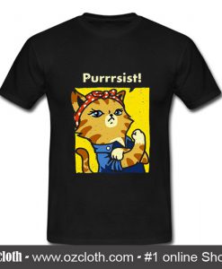 Purrsist T Shirt (Oztmu)