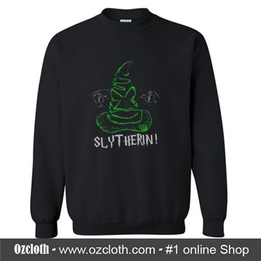 Sorting Hat Slytherin Sweatshirt (Oztmu)