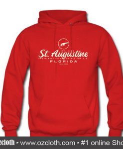 St Augustine Florida Cannon Hoodie (Oztmu)