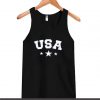 USA Star Letter Graphic Tanktop (Oztmu)