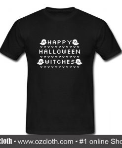 halloween Witches Ghost T Shirt (Oztmu)