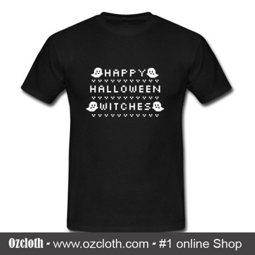 halloween Witches Ghost T Shirt (Oztmu)