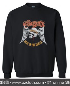 Aerosmith Back In The Saddle Sweatshirt (Oztmu)