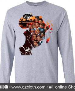 African American My Roots T-shirt For Melanin Queens Sweatshirt (Oztmu)