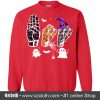 BOO ASL Halloween Sweatshirt (Oztmu)