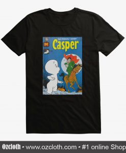 Casper The Friendly Ghost Headless Horseman Comic Cover T-Shirt (Oztmu)