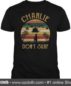 Charlie dont surf retro vintage T Shirt (Oztmu)