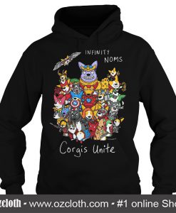 Corgis Unite Infinity Noms Hoodie (Oztmu)
