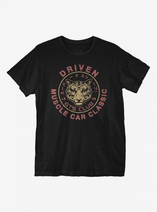 Driven Muscle Car T-Shirt (Oztmu)