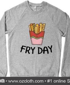 FRY DAY junk food sweatshirt (Oztmu)