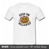 High On Hellaweed Halloween Cream T Shirt (Oztmu)
